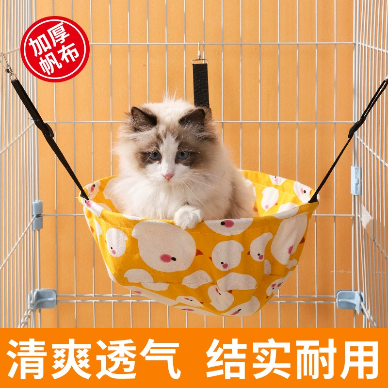 Весенняя клетка для кошек, гамак, дышащий подвесной гамак для кошек, регулируемый подвесной гнездо для кошек, качели, гнездо для кошек, оптовая продажа