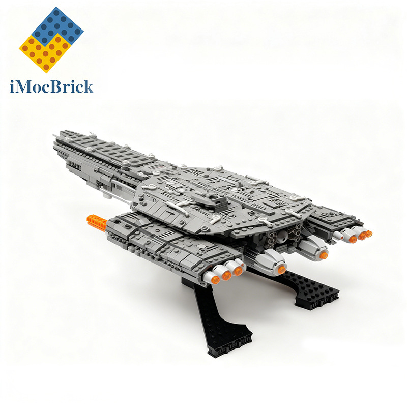 merry 2258pcs Building Blocks Stargate BC-304 Daros Deep Space Carrier