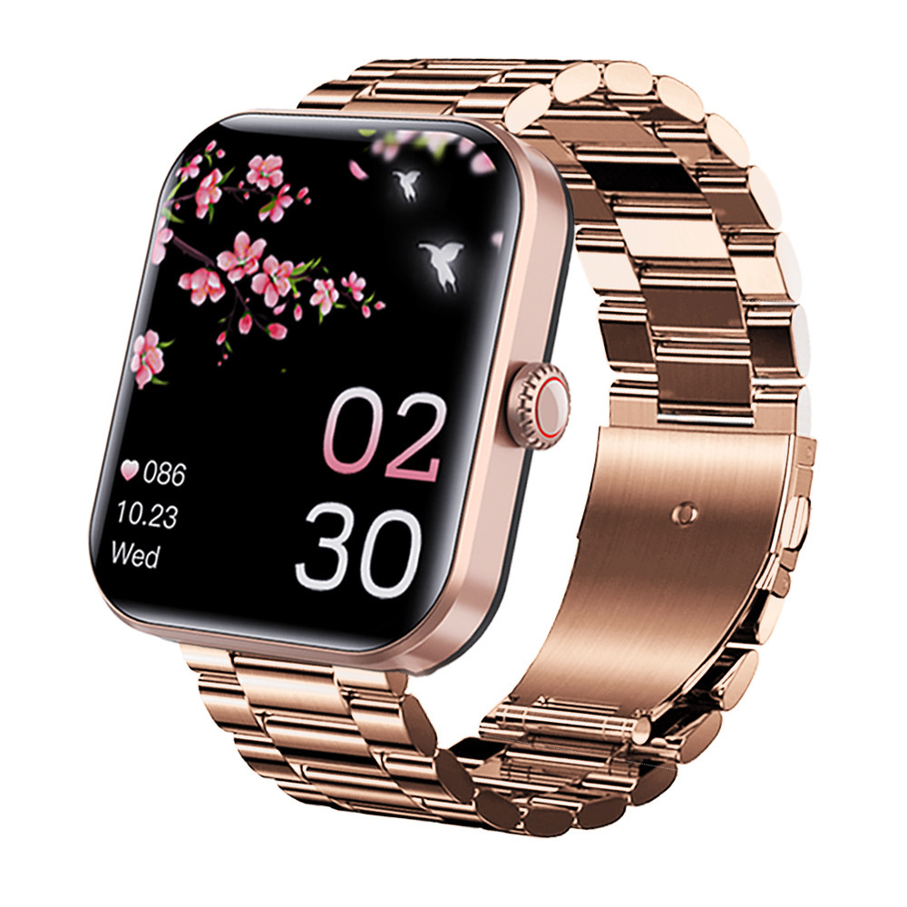 [플래그십 골드] 종합 건강검진 ◆ SOS 긴급구조 ◆ 멀티 스포츠 모드 ◆ 기본 보조 기능 ◆ 매우 긴 대기 시간 티타늄 다이얼/액체 실리콘 시계