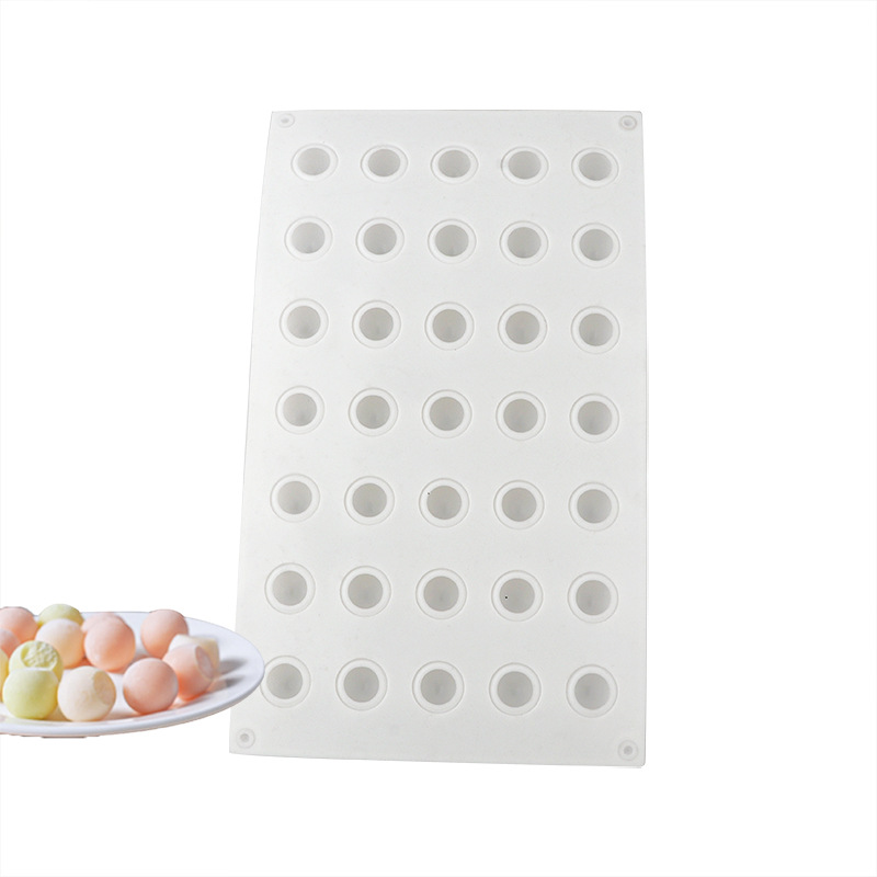 35 piezas de trufa pastel de chocolate molde francés postre bola sándwich mousse molde de silicona herramienta para hornear