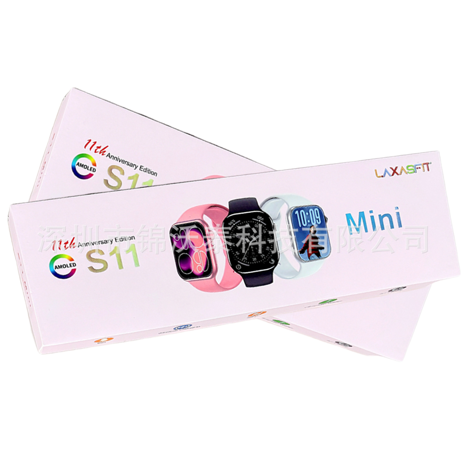 S11Mini Smart Watch Bluetooth Call Hd Amoled Screen Nfc New Appearance 1.75inch Women's Watch