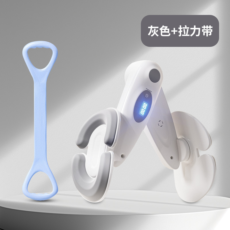 Dispositivo de piernas hermosas para mujeres, dispositivo de entrenamiento muscular del piso pélvico posparto, dispositivo de clip para practicar la mejora del muslo Kegel cuenta Meijiri, dispositivo de levantamiento de cadera