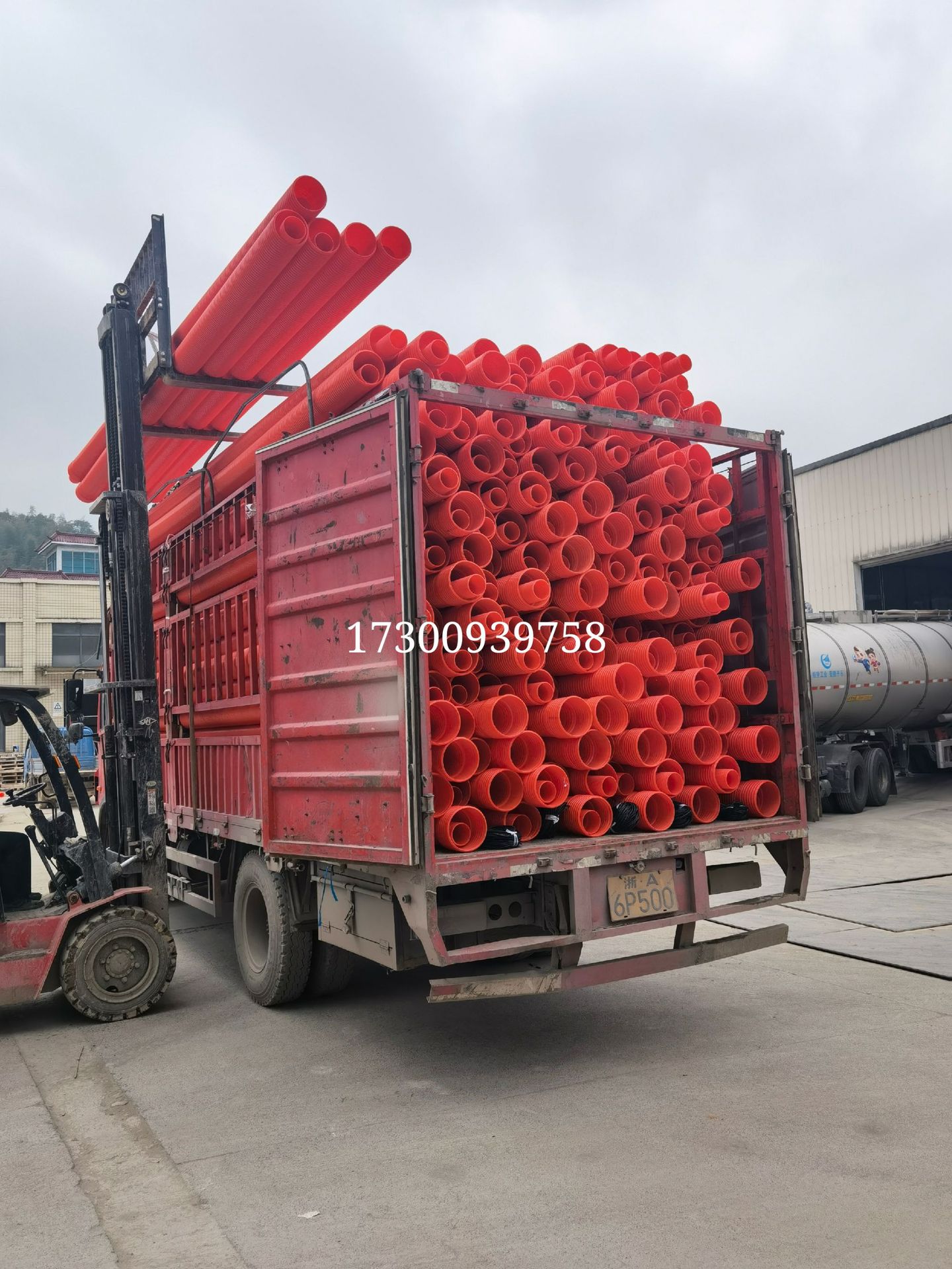 宁波HPVC双壁波纹管CM电缆保护管HMPVC电力管HFCM通信管