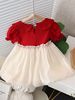 Skirt girl's, children's summer clothing, dress, small princess costume, 0-1-2-4 years, western style