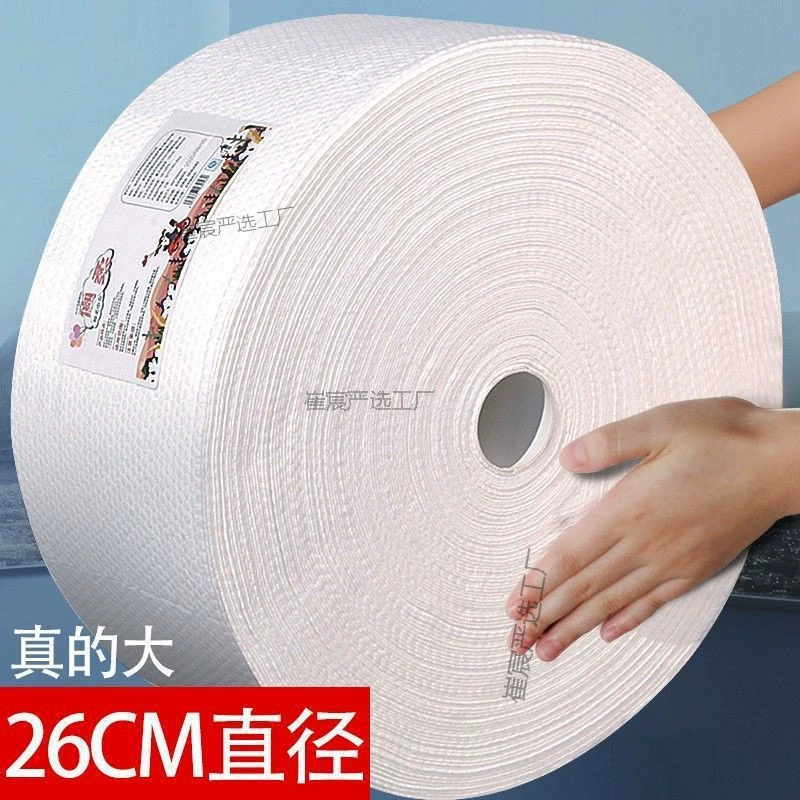 Оптовые хлопковые рулоны для мытья лица, утолщенные хлопковые рулоны, одноразовые полотенца для мытья лица, ватные салфетки для снятия макияжа, очищающие салфетки, мягкие салфетки для лица