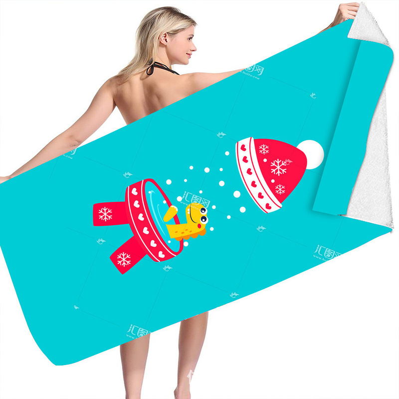 New era trendy men and women reunion sharing Festival essential Christmas eye-catching sports active printing beach wrap towel New era trendy men and women reunion sharing Festival essential Christmas eye-catching sports active printing beach wrap towel