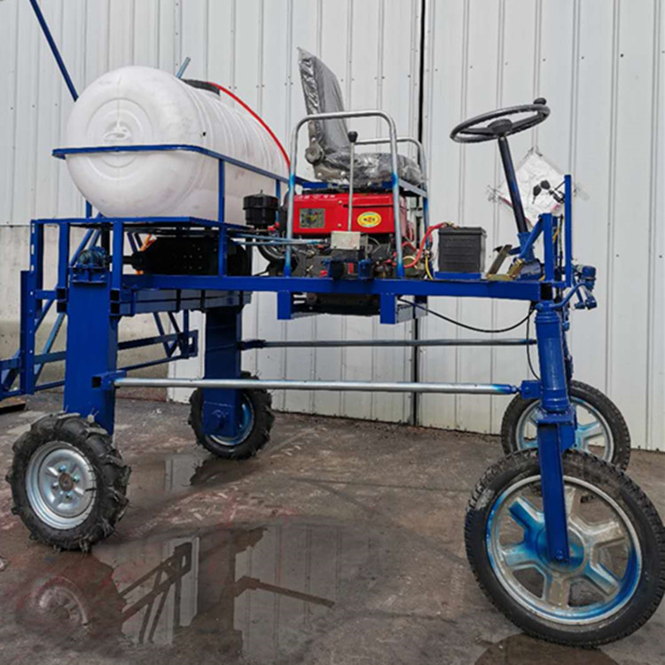 三轮打药机玉米小麦喷药机大马力柴油动力打药设备电启动打药机