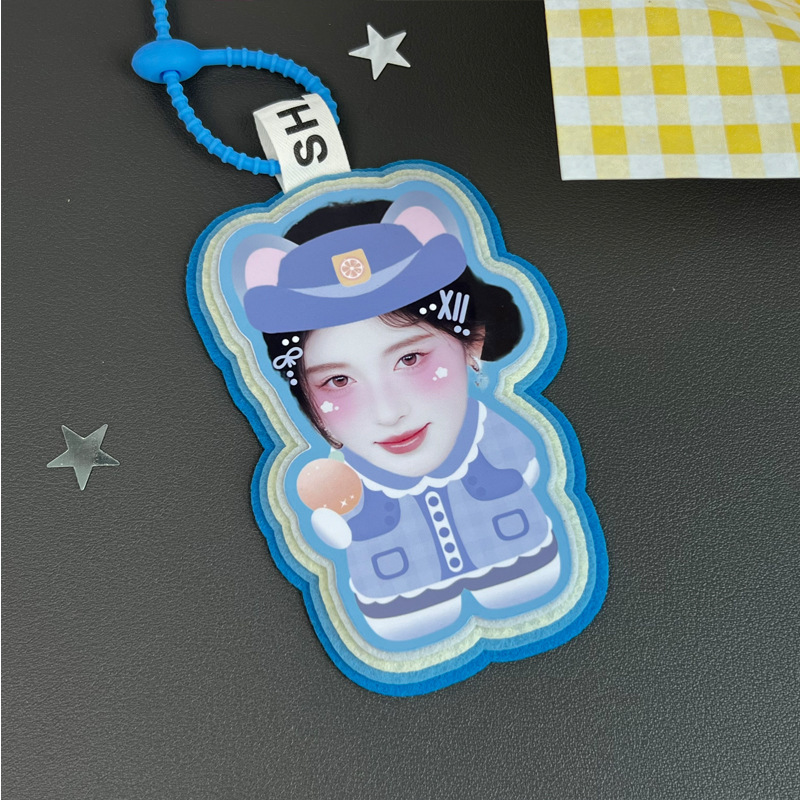 Original Design Felt Bag Charms by Sihua Xiaodan, Felt Bag Charms, Lace Bow Bag Charms