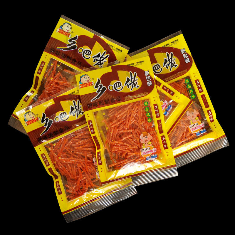 辣条 组合【批发价】乡吧佬丝网红儿时怀旧甜辣小孩零食整箱批发