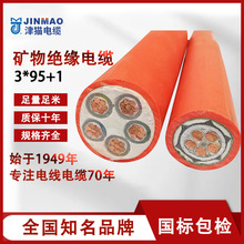 津猫 TBBZ 四芯柔性矿物绝缘电线厂家聚氯乙烯电力电缆铜芯线国标