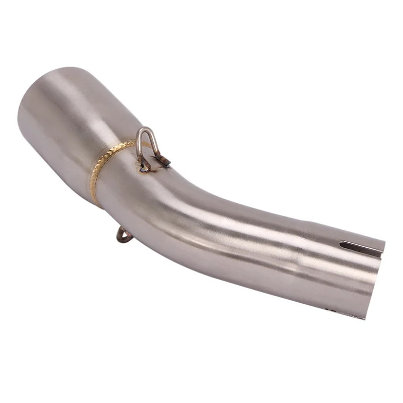 Suitable for Suzuki Sv650 Sv650S Sv650X Motorcycle Modified Exhaust Pipe Stainless Steel Middle Section Transfer Exhaust