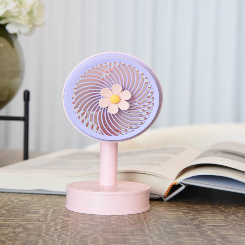 Cross-Border Flower-Shaped Desktop Fan with Three Speeds, USB Rechargeable, Portable Office Desktop Summer Cooling Electric Fan Cross-Border Flower-Shaped Desktop Fan with Three Speeds, USB Rechargeable, Portable Office Desktop Summer Cooling Electric Fan