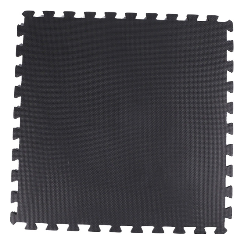 Taekwondo Floor Mat Thickened Foam Eva Crawling Mat T-Pattern Interlocking Mat Training Non-Slip Anti-Fall Black Floor Mat