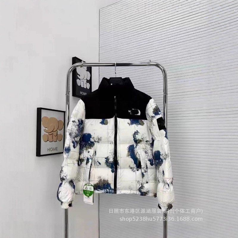 Foreign Trade Version Us Version North 1996 Earth down Jacket White Duck down Windproof Waterproof Warm Thickened Puffer Jacket