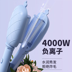 跨境新款少女蛋卷頭捲髮棒32mm水波紋夾板神器蛋卷棒學生蛋蛋卷