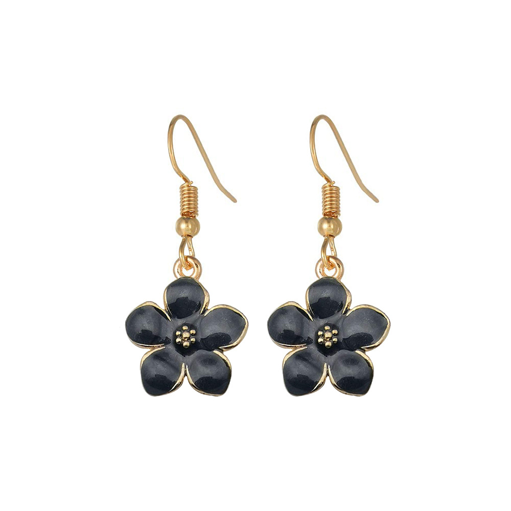 Women's Gender 1 Pair Cute Lady Sweet Daisy Plating Copper Drop Earrings