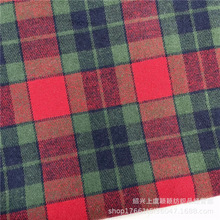 圣诞格 红绿格子布 全棉衬衫布 苏格兰格布 磨毛格布工艺品装饰布