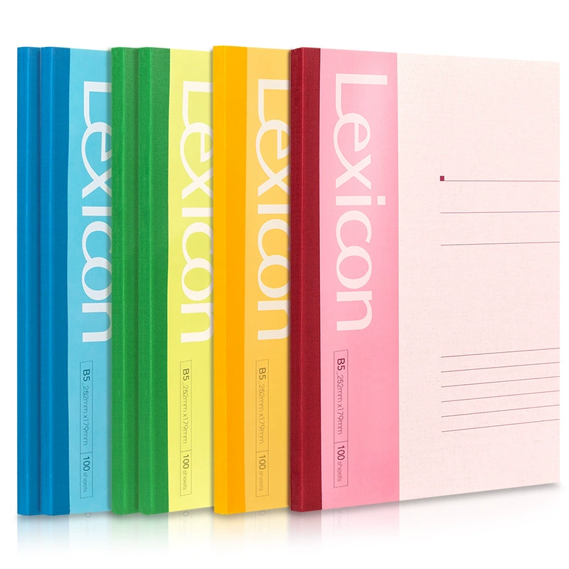 Eili 7666 офисный беспроводной переплет (смешанный)-100 листов-B5 (этот) мягкий стенд блокнот/работа