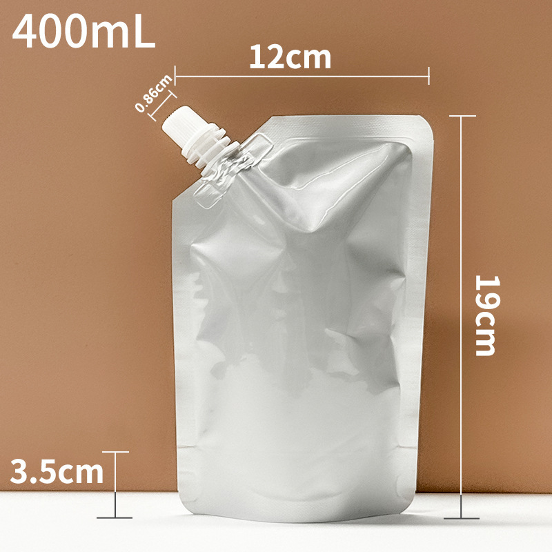 アルミ箔吸口袋ソーススープ牛乳液体包装袋飲料自立式出前スープ袋高温100度|undefined