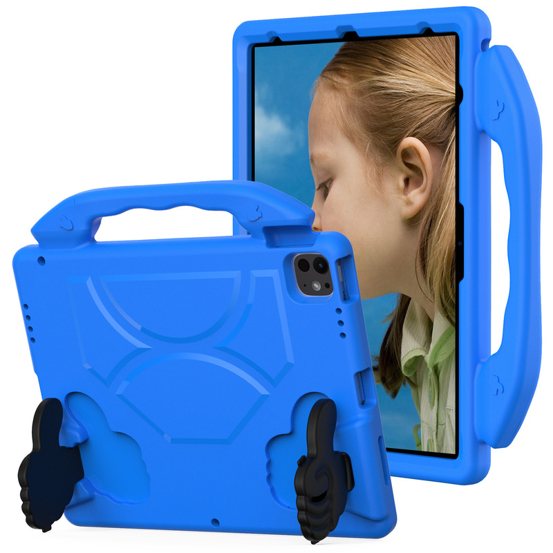 For iPad Pro 13(2024)/Pro 12.9 Thumb EVA Kids Tablet Case