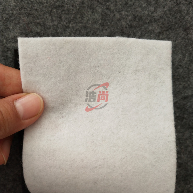 针刺棉12毫米厚白色毛毡吸水保湿涤纶无纺布烟机油槽用吸油棉