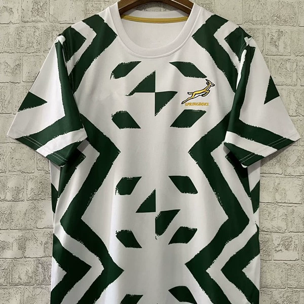 Rugby Jersey 2024 Южная Африка дома и в гостях оливковые футболки мужские толстовки с короткими рукавами