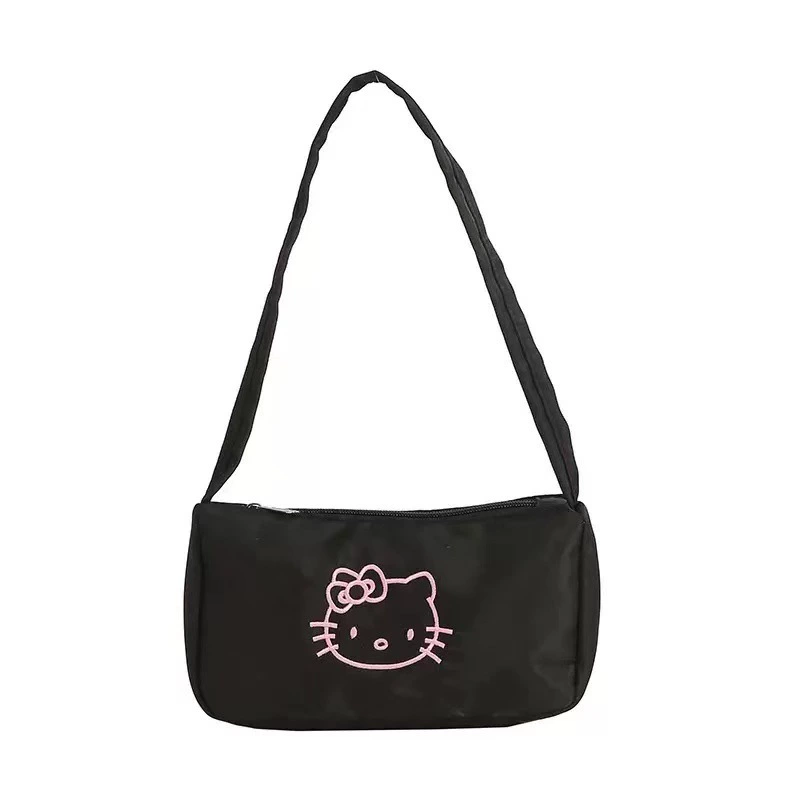 Hello kitty, cute underarm bag, high quality handheld universal one-shoulder bag