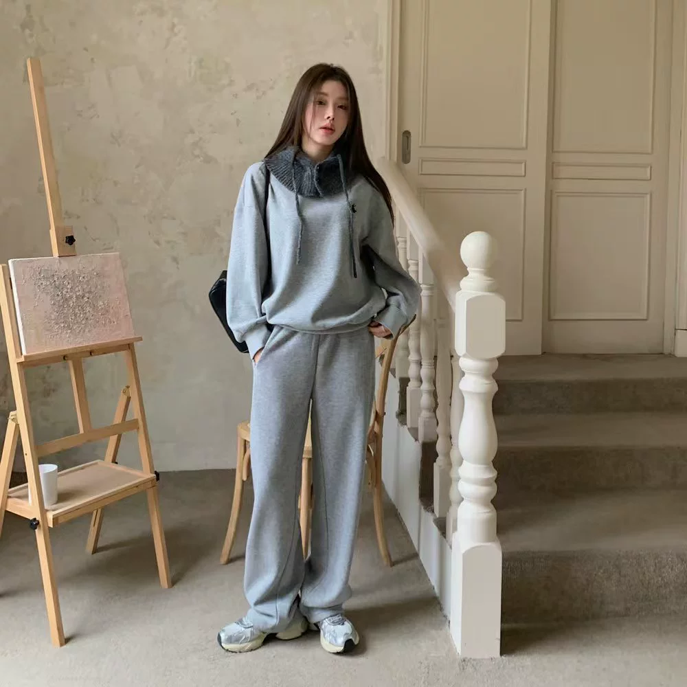 2025 весна и осень модные новые повседневные высокие талии