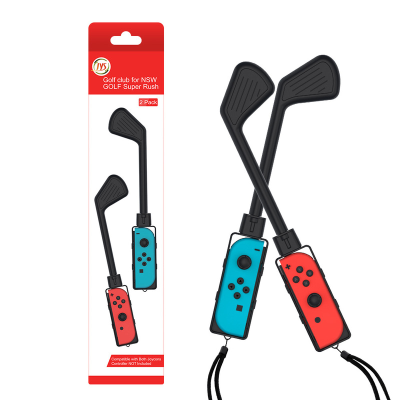 Switchマリオゴルフパンチ体感ゲームグリップns左右ハンドル体感クラブ2本入|undefined