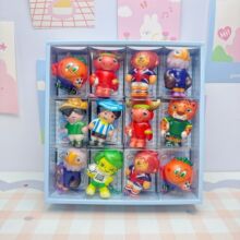 24入世界杯慢回弹捏捏乐挂件跨境爆款吉祥物公仔解压神器儿童玩具