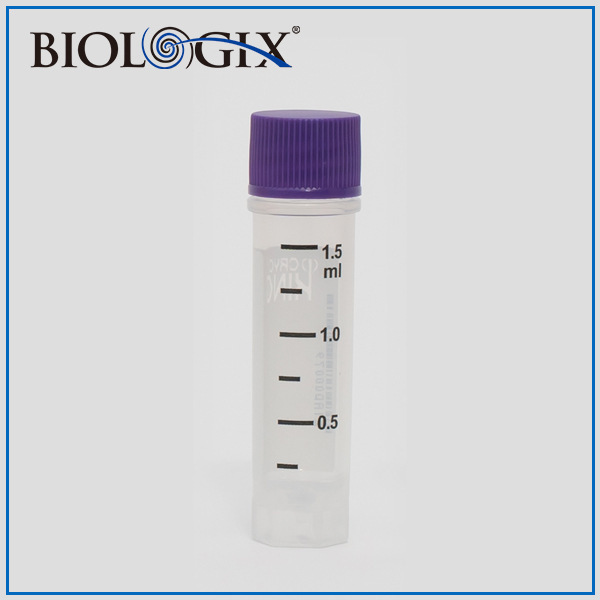 88-6155巴罗克1.5ml至尊冻存管六边底外旋紫色盖子灭菌BIOLOGIX