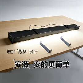 升级金钢款led长条灯办公吊灯加厚磨砂烤漆高亮健身房超市
