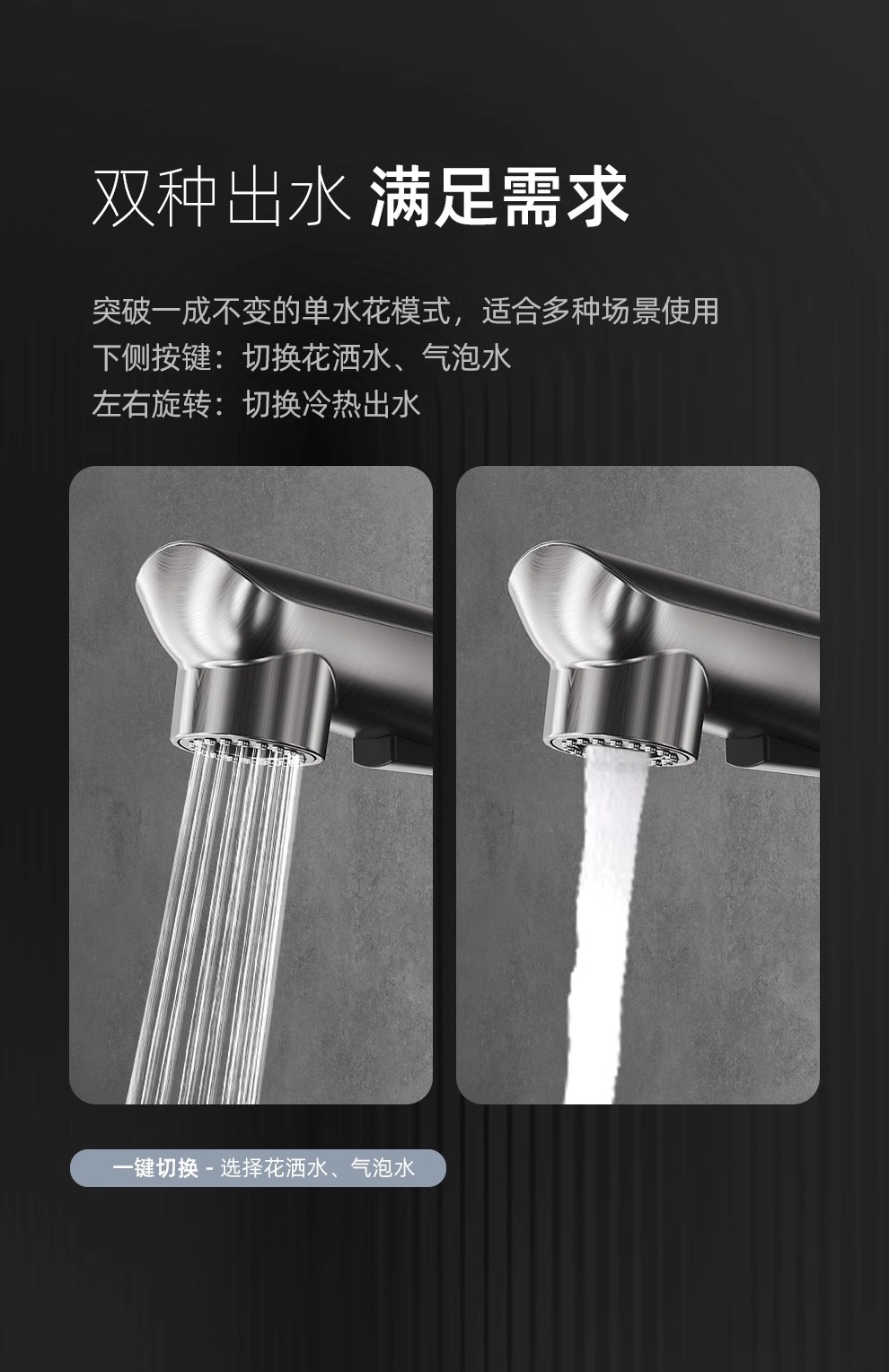 Washbasin faucet lift and pull type washbasin, all-copper washbasin, cold and hot multi-functional 360 'rotation and pull undefined