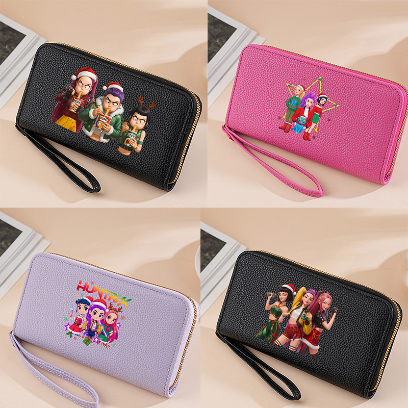 Kpop Hunter Magic Girl Group Wallet Macaron Color Cartoon Wallet Girl Long Wallet Mishilaiya Kpop Hunter Magic Girl Group Wallet Macaron Color Cartoon Wallet Girl Long Wallet Mishilaiya