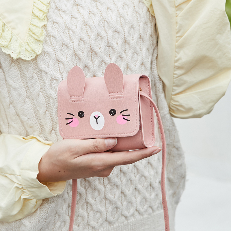 Transfronterizos pequeños lindos mini bolsos bolsos de conejo bolsos pequeños bolsos nuevos bolsos de niños bolsos de cambio bolsos de comercio exterior bolsos de mujeres