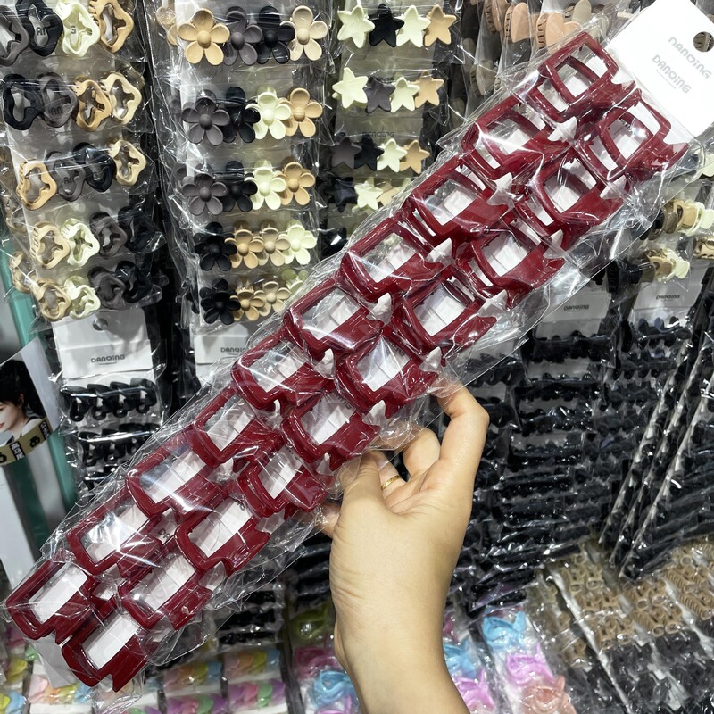 赤いリボンスタイルベビークリップヘッドミニ小さなクリップ前髪女性の夏のヘアピンヘアアクセサリー卸売義烏|undefined