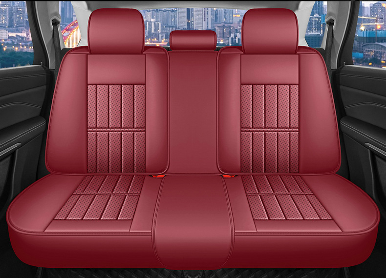 Cross-Border Amazon Foreign Trade Wholesale New All-Inclusive Full-Leather Four-Season Universal Five-Seater All-Inclusive Car Seat Cushion Can Be Vacuumed