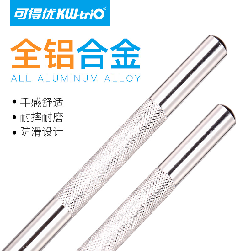 Kedeyou (KW-triO)3591 cuchillo de talla corte de papel cuchillo de talla de arte pluma modelo de 30 grados