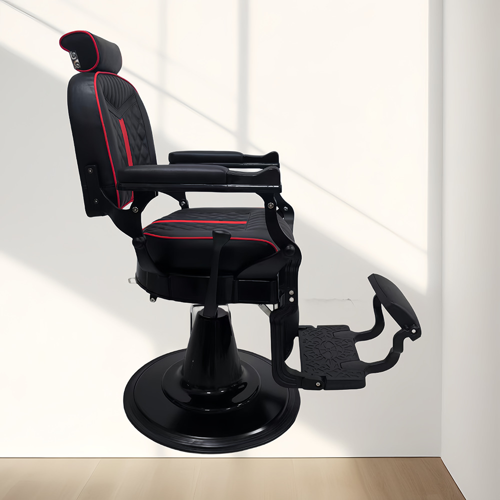 BarberChair Barbería silla de cabeza grasa silla de salón silla barbería silla barbería comercial silla barbería