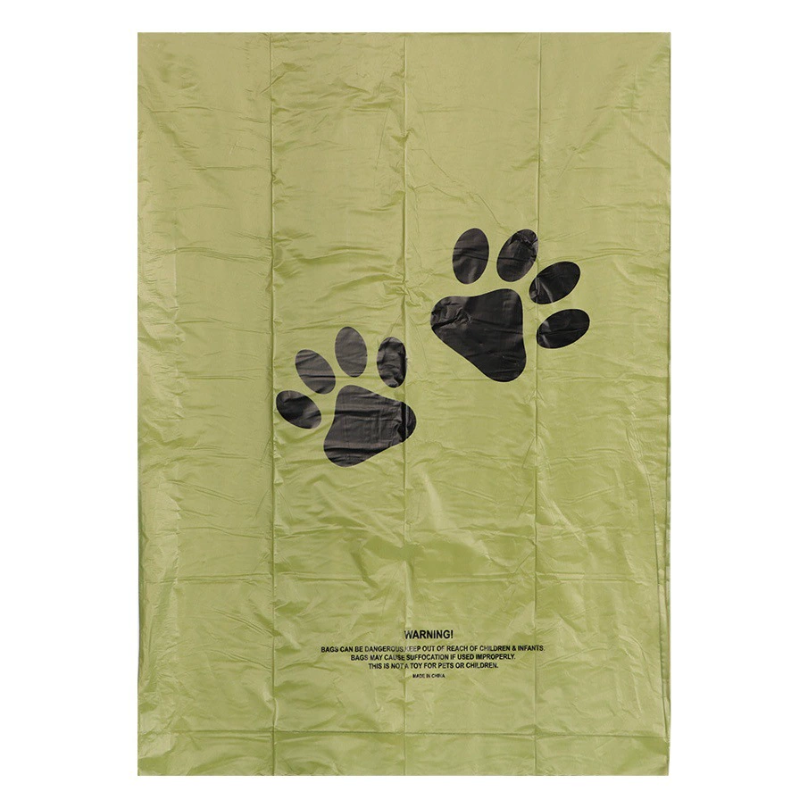 Трансграничный карман для домашних животных Товары для домашних животных Разлагаемый утолщенный вкус Портативный костюм Мешок для мусора для домашних животных