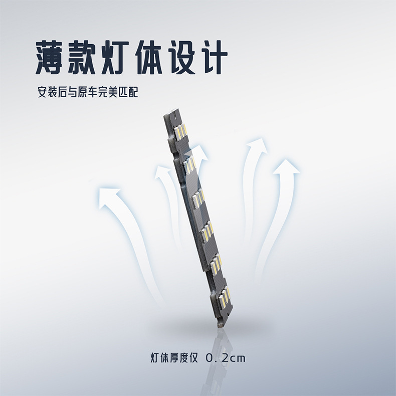 Trunk lighting is suitable for Geely Xingyue L, Boyue L, Galaxy L7 modified LED high-brightness interior lights and reading lights