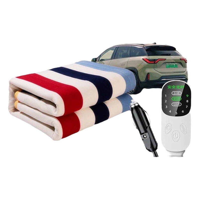 Электрическое одеяло для автомобиля от производителя, 12В/24В, для больших грузовиков, уличное, низковольтное, двойное, для автодомов и автомобилей.