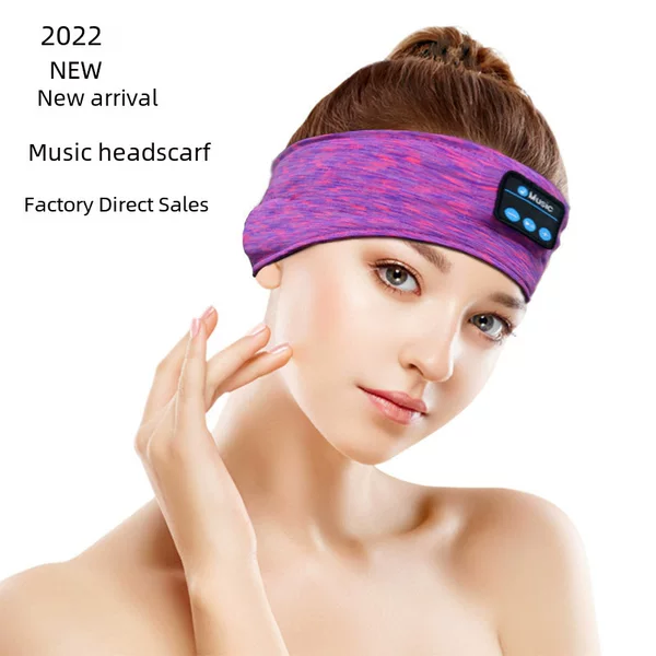 Amazon New Breathable Cool Outdoor Bluetooth Sports Headband Head Mounted Music Headband