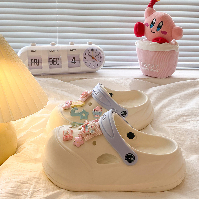 흰색 파란색 별 쇼핑 고양이