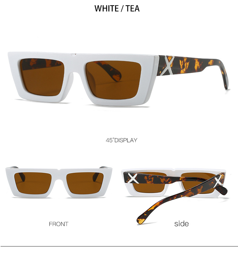 Neue kleine Box-Sonnenbrillen Modetrend Bonbonfarbene Sonnenbrillen Vielseitige Sonnenschirme 3_voghion.com