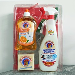 大公雞家庭清潔組合高端禮盒套裝5件套去重油污廚房清潔禮品