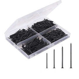 盒装200pcs五金组合套装小钉钉子悬挂图片挂钉挂钉相框图画钉