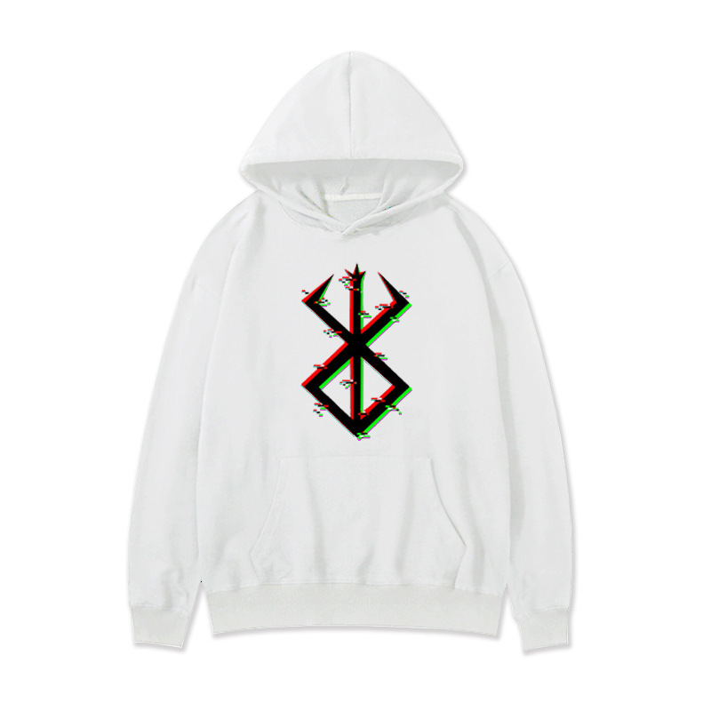 Swordwind Legend Anime Periférico Suéter con capucha Marca Warrior Segunda dimensión Sudadera con capucha suelta casual europea y americana