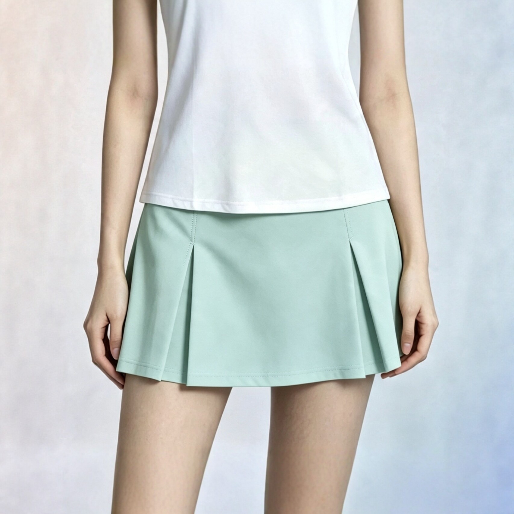Summer sports tennis skirt for women, pleated short skirt, quick-drying, anti-exposure, casual running, fitness, golf skirt