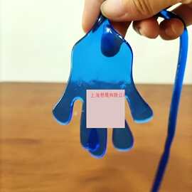 巴掌黏粘墙伸缩黏粘锤粘贴墙上儿时黏性弹性搞笑手掌玩具。怀旧